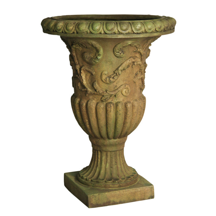OrlandiStatuary Fiberstone Urn Planter & Reviews Wayfair